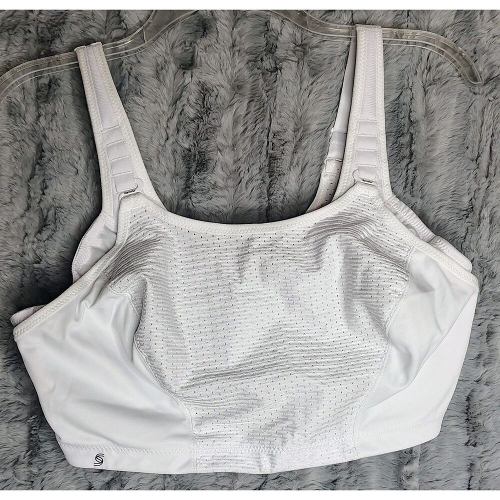 Glamorise Custom Control Sports Bra Size 36G Style #1166 Plus Size Lingerie